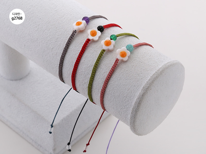 g2768 (자개꽃매듭팔찌)